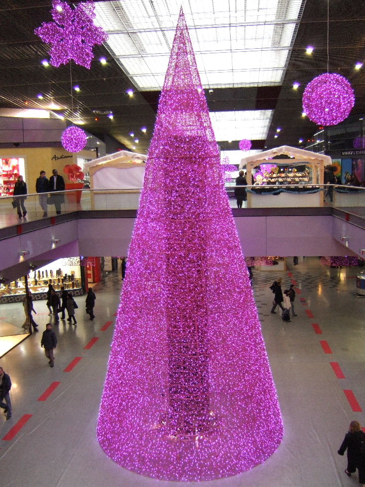 Copyright : Zoom sur Lille / Sapin dans le Centre Commercial Euralille Sapin dans le Centre Commercial Euralille