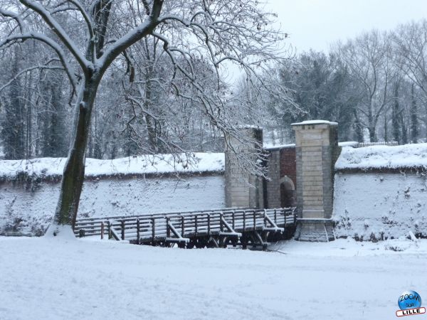 Citadelle sous la neige