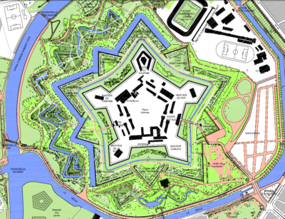 Plan de la Citadelle