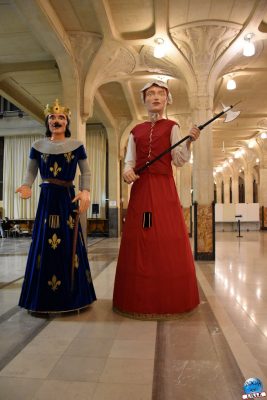 Copyright : Zoom Sur Lille / Urban Trail de Lille - Mairie de Lille - Géants Philippe Auguste et Jeanne Maillotte