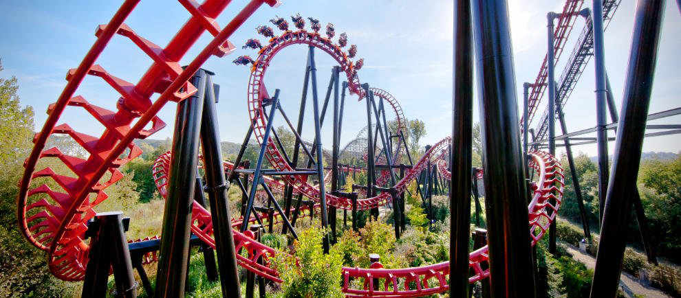 Attractions à Walibi Belgium