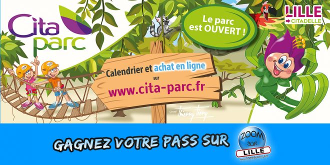 Gagnez votre Pass Illimité pour le parc d’attractions Cita-Parc