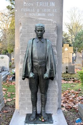 Copyright : Zoom Sur Lille / Tombe de Léon Trulin au Cimetière de l'Est