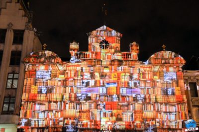 Copyright : Zoom Sur Lille / Mapping sur le Théâtre du Nord