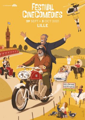 Copyright : DR - CineComedies / Affiche du Festival CineComedies 2021