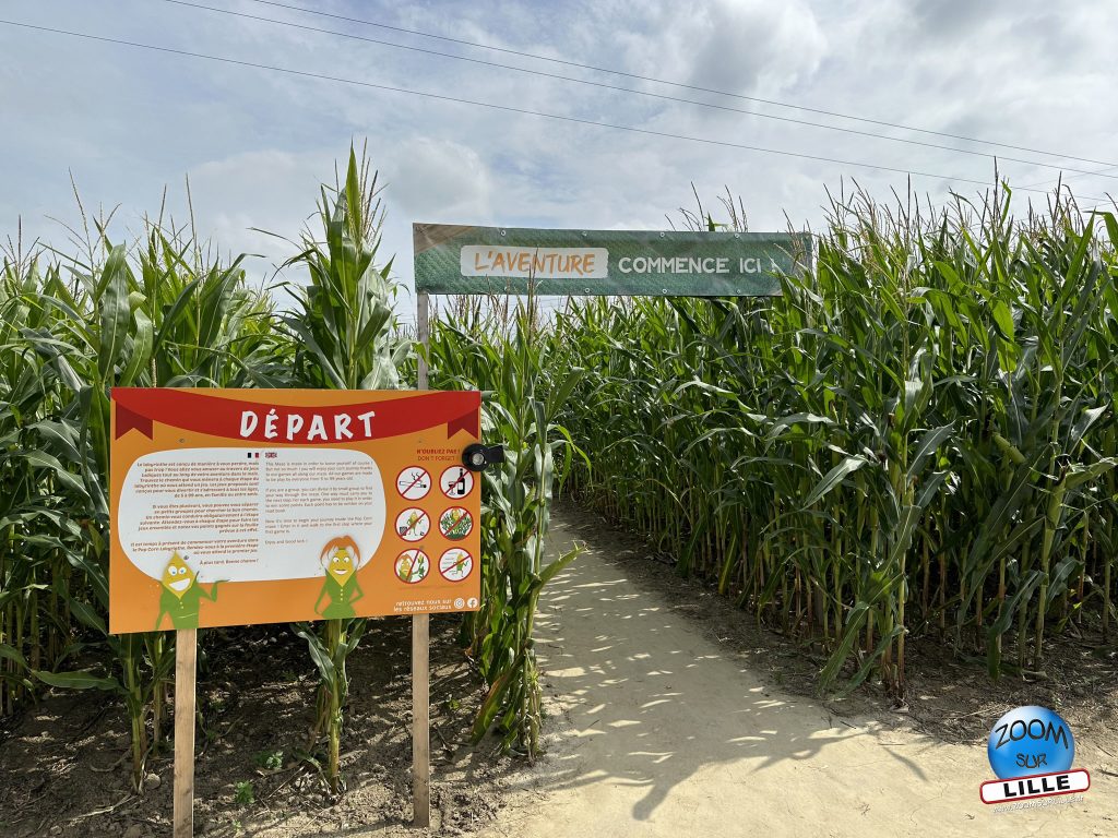 Pop Corn Labyrinthe Départ