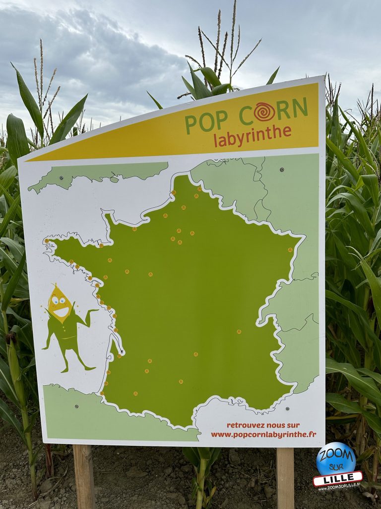 Pop Corn Labyrinthe Les parcs en France