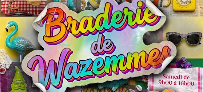 La Braderie de Wazemmes aura lieu le samedi 23 mai 2026