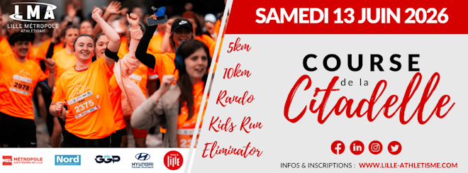 La Course de la Citadelle est de retour le samedi 13 juin 2026
