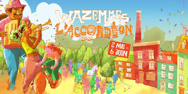 Le Festival Wazemmes l’Accordéon aura lieu du 02 mai au 06 juin 2026