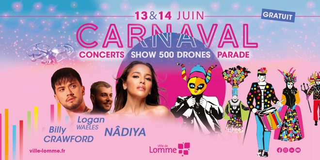 Carnaval de Lomme les 13 & 14 juin 2026