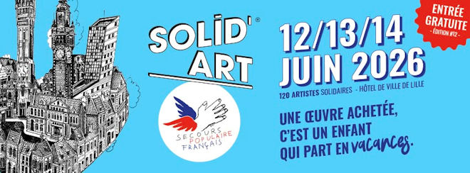 Le salon Solid’Art aura lieu du vendredi 12 au dimanche 14 juin 2026