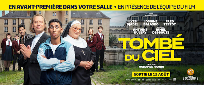 Jeudi 18 juin 2026, avant-première à Kinepolis Lomme du film « Tombé du ciel » en présence de Ilyes Djabel, Bakary & Momo Rocma