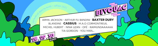 Le Bivouac Festival est de retour dans le Parc Départemental d&rsquo;Olhain du vendredi 28 au dimanche 30 août 2026.