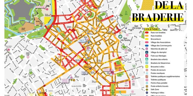 Braderie de Lille 2026 : le Plan