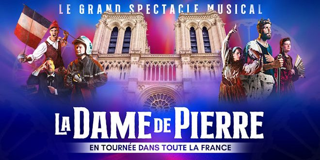 Mercredi 16 septembre 2026, le spectacle rendant hommage à Notre-Dame de Paris : La Dame de Pierre se produira au Zénith de Lille