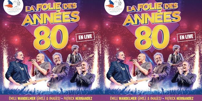 Grand concert solidaire au profit du Secours Populaire Français le 27 septembre 2026 au Zénith de Lille avec Patrick Hernandez, Jean-Pierre Mader, Émile Wandelmer, William & Philippe