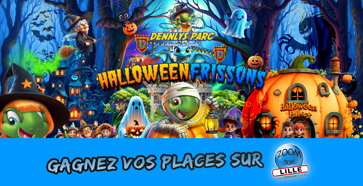 Gagnez vos Pass Famille pour Halloween à Dennlys Parc !
