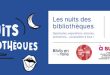Du 02 au 04 octobre 2026, ce sont les Nuits des Bibliothèques !