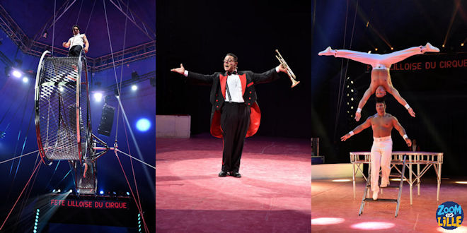 La Grande Fête Lilloise du Cirque sur le Champ de Mars de Lille jusqu’au 15 novembre 2026