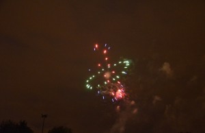 Feu d'artifice 14 Juillet 2012