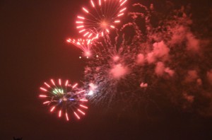 Feu d'artifice 14 Juillet 2012