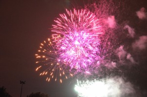 Feu d'artifice 14 Juillet 2012