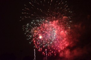 Feu d'artifice 14 Juillet 2012
