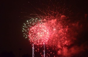 Feu d'artifice 14 Juillet 2012