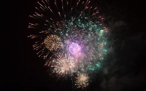Feu d'artifice 14 Juillet 2012