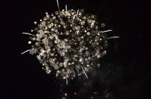 Feu d'artifice 14 Juillet 2012