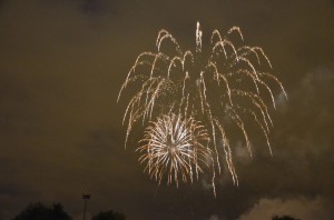 Feu d'artifice 14 Juillet 2012