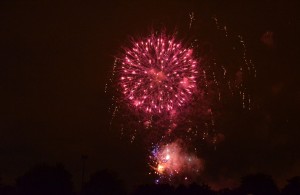 Feu d'artifice 14 Juillet 2012