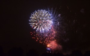 Feu d'artifice 14 Juillet 2012