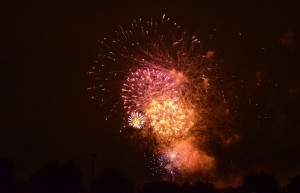 Feu d'artifice 14 Juillet 2012