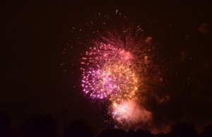 Feu d'artifice 14 Juillet 2012