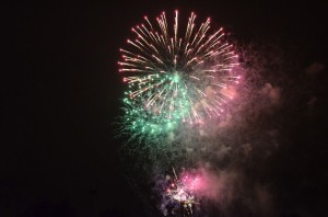Feu d'artifice 14 Juillet 2012