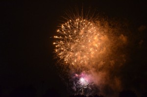 Feu d'artifice 14 Juillet 2012