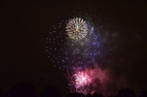 Feu d'artifice 14 Juillet 2012