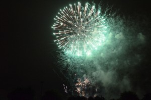 Feu d'artifice 14 Juillet 2012