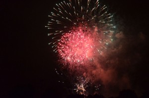 Feu d'artifice 14 Juillet 2012