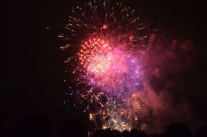 Feu d'artifice 14 Juillet 2012 