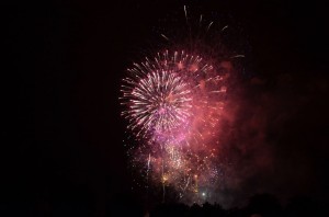 Feu d'artifice 14 Juillet 2012 