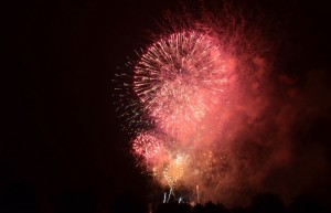 Feu d'artifice 14 Juillet 2012 
