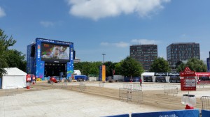 Inauguration Fan Zone Lille 33       