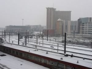 Neige à Lille 77