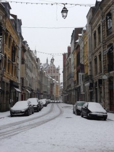 Neige à Lille 92