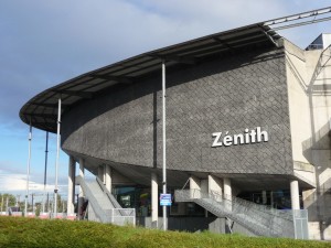 Visite du Zénith de Lille