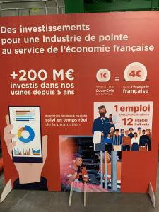+ de 200 M€ investis dans les usines Coca-Cola